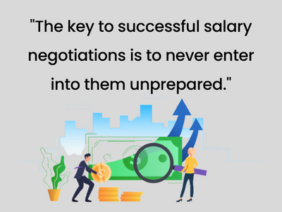Blog on - Salary discussions